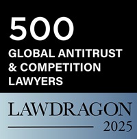 Law Dragon 2025 500 Global Antitrust & Competition Lawyers badge