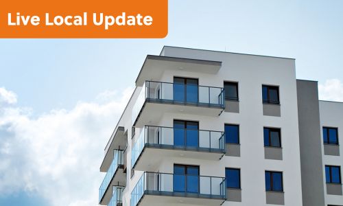 Photo of an apartment building