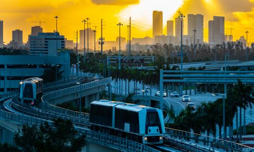 Miami International Airport Skytrain
