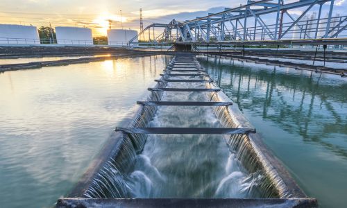 Photo of water treatment plant